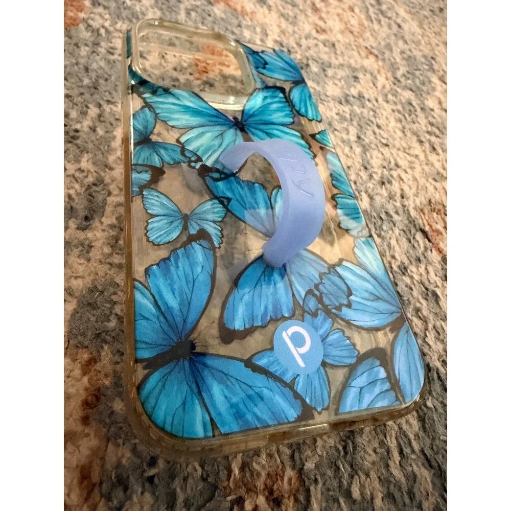 Loopy Cases Butterflies iPhone 14 Pro Righty